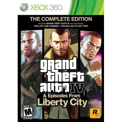 Grand Theft Auto IV (GTA 4) and Episodes From Liberty City [Xbox 360, английская версия]
